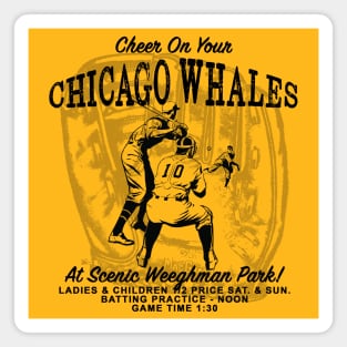 Chicago Whales Magnet